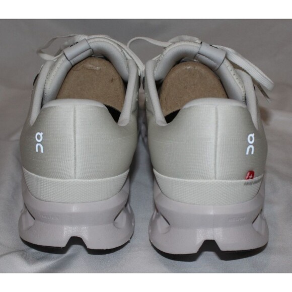 On Running Cloudnova White and Gray Athletic Shoes